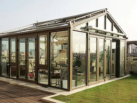 Sunrooms/solarium de vidrio